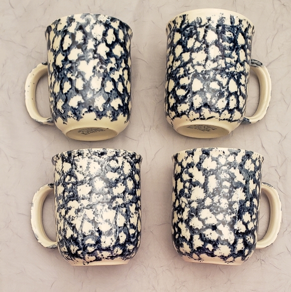 Folk Craft SPoNGe Coffee Mug Set (4) - Picture 3 of 9